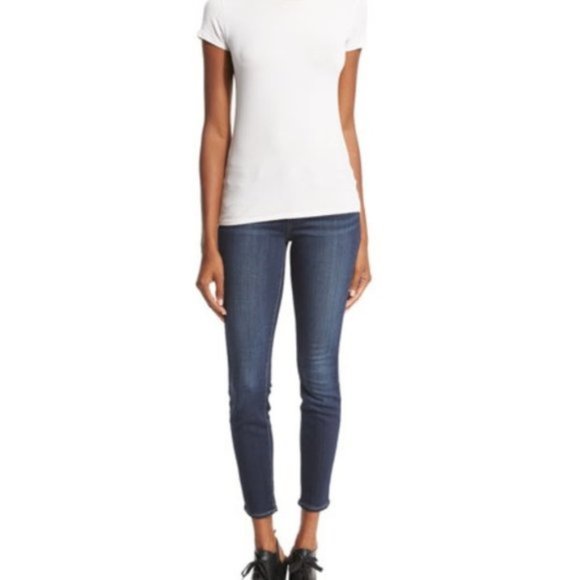 Paige Dark Wash Verdugo Ankle Skinny Jeans Size 24 - Picture 9 of 9